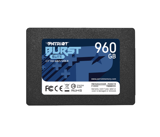 Patriot 960GB 2,5" SATA SSD BURST ELITE - 622639 - zdjęcie 9